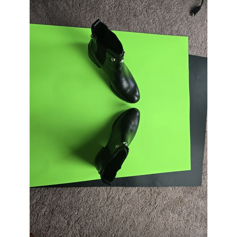 Karl Lagerfeld Porshay Lug Sole Boot Black Women's US 8.5/EUR 39B - Picture 5 of 13